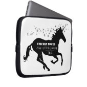 Unicorn Power Fake Math Formel Funny Laptopschutzhülle (Vorne Rechts)