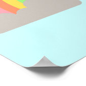 Unicorn-Power Poster (Ecke)