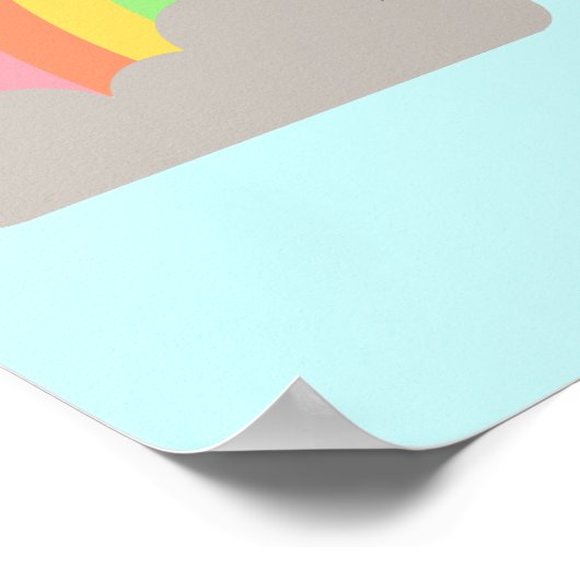 Unicorn-Power Poster (Ecke)