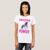 UNICORN POWER T - SHIRT (Vorne ganz)