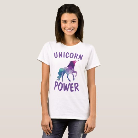 UNICORN POWER T - SHIRT T-SHIRTS (Vorne ganz)