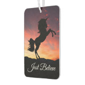 Unicorn Prancing Car Air Freshener Autolufterfrischer (Links)