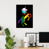 Unicorn Pride Poster (Heimbüro)