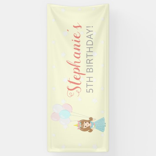Unicorn Princess Banner (Vertikal)