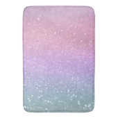 Unicorn Princess Glitzer #1 #pasta Badematte (Vorderseite Vertikal)