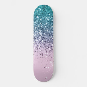 Unicorn Princess Glitzer #2 Skateboard