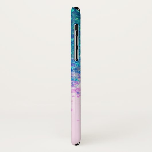 Unicorn Princess Glitzer #4 Case-Mate iPhone Hülle (Hinten/Links)