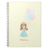Unicorn Princess Notizblock (Vorderseite)