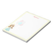 Unicorn Princess Notizblock (Rotiert)
