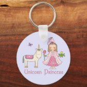 Unicorn Princess Schlüsselanhänger (Vorderseite)
