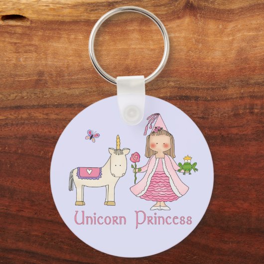 Unicorn Princess Schlüsselanhänger (Vorderseite)