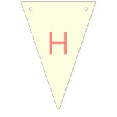 Unicorn Princess Wimpelkette (Zweite Fahne)