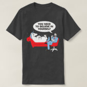 Unicorn Psychiatrie T-Shirt (Design vorne)