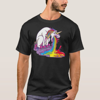 UNICORN Puking Unicorns b day gift T-Shirt