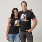 UNICORN Puking Unicorns b day gift T-Shirt (Unisex)