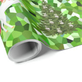 Unicorn Pulling Weihnachts-Weihnachtsgeschenke Geschenkpapier (Rolleneckpunkt)
