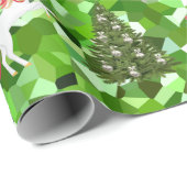 Unicorn Pulling Weihnachts-Weihnachtsgeschenke Geschenkpapier (Rolleneckpunkt)