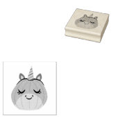 Unicorn Pumpkin Gummistempel (Stempel)
