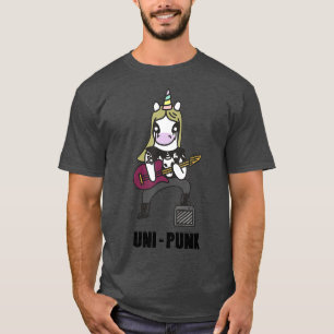 Unicorn punk rock uni punk Geburtstagsgeschenk lus T-Shirt