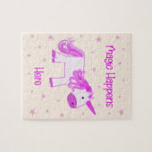 Unicorn Puzzle - Magie passiert hier (Horizontal)