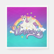 Unicorn Rainbow Birthday Magical Whimiscal