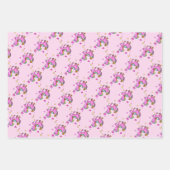 Unicorn Rainbow Brite Geschenkpapier Set (Vorderseite 2)
