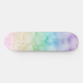 Unicorn Rainbow Clouds #2 #wall #art Skateboard (Horizontal)