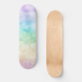 Unicorn Rainbow Clouds #2 #wall #art Skateboard (Vorderseite)