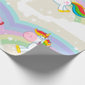 Unicorn Rainbow Geschenkpapier