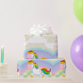 Unicorn Rainbow Geschenkpapier