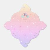 Unicorn Rainbow Glitzer Girl Birthday Party Gefall Geschenkschachtel (Ungefaltet)