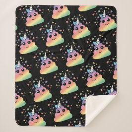 Unicorn Rainbow Kackend Emoji Kawaii Sherpadecke