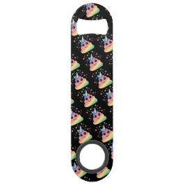 Unicorn Rainbow Kackend Emoji Speed Flaschenöffner