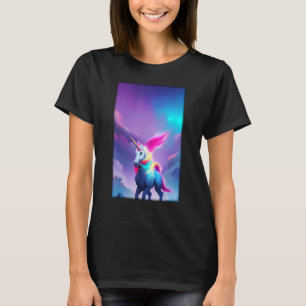 Unicorn Rainbow Magic Fairy Tale Fabulous Tier T-Shirt