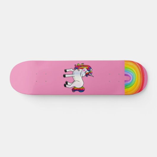 UNICORN RAINBOW PINK SKATEBOARDS FOR MIRLS (Horizontal)