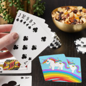 UNICORN RAINBOW PLAYCARDS SPIELKARTEN (In Situ)