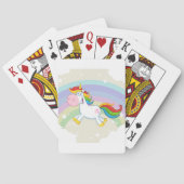 Unicorn Rainbow Spielkarten (Rückseite)