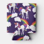 Unicorn Rainbows Dosenkühler (Vorderseite)