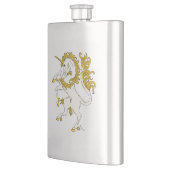 Unicorn Rampant Flachmann (Links)