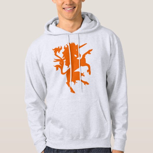 Unicorn Rampant Hoodie (Vorderseite)