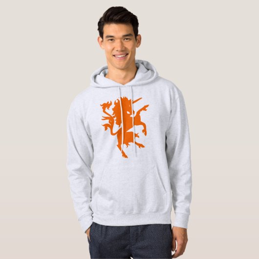 Unicorn Rampant Hoodie (Vorne ganz)