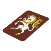 Unicorn Rampant Magnet (Linke Seite)