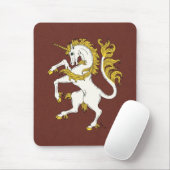 Unicorn Rampant Mousepad (Mit Mouse)