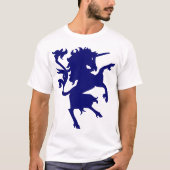 Unicorn Rampant T-Shirt (Vorderseite)