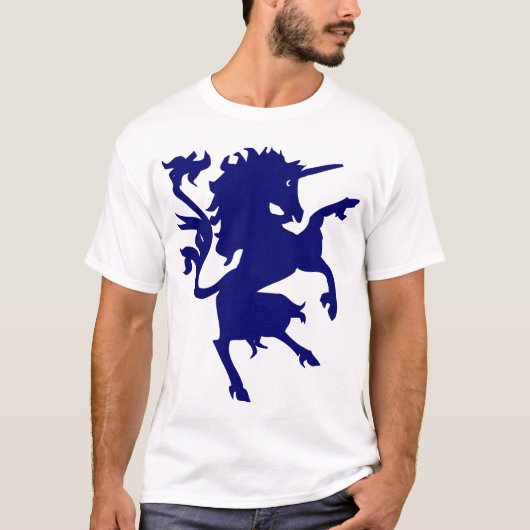 Unicorn Rampant T-Shirt (Vorderseite)