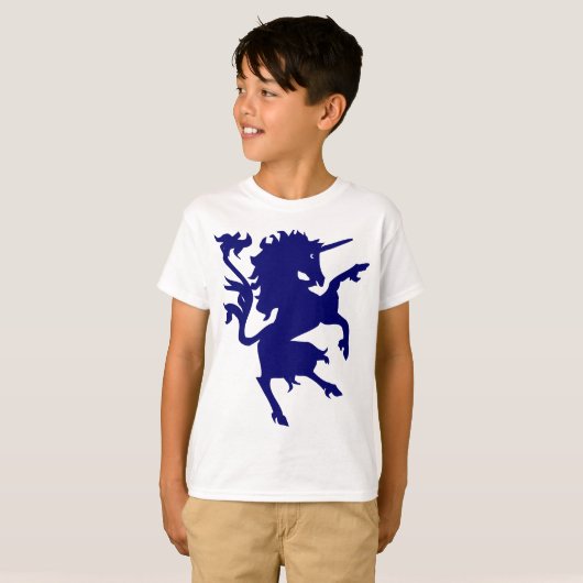 Unicorn Rampant T-Shirt (Vorne ganz)
