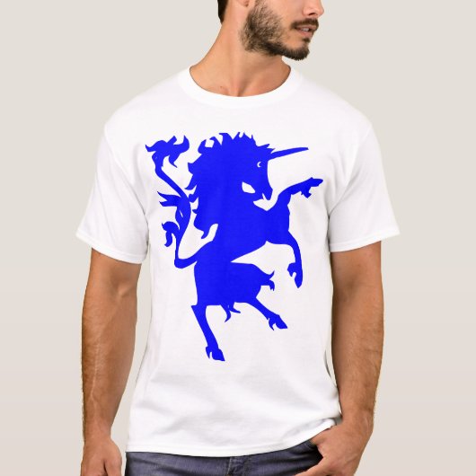Unicorn Rampant T-Shirt (Vorderseite)