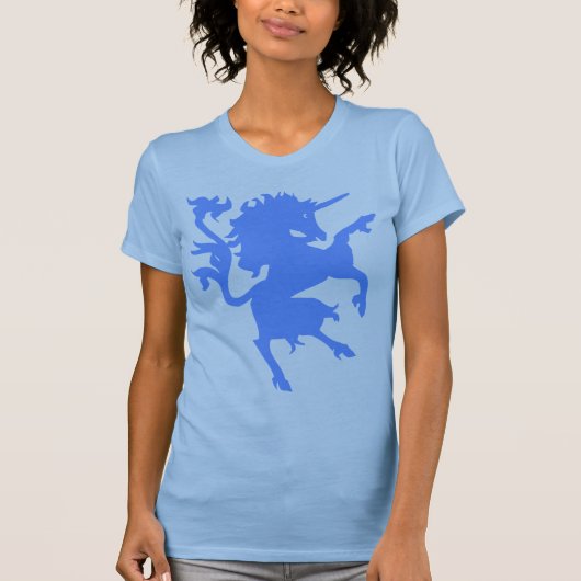 Unicorn Rampant T-Shirt (Vorderseite)