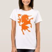 Unicorn Rampant T-Shirt (Vorderseite)