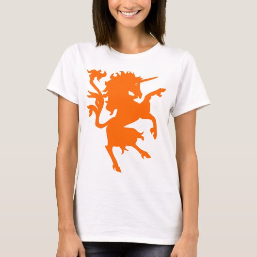 Unicorn Rampant T-Shirt (Vorderseite)